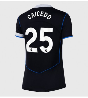 Chelsea Moises Caicedo #25 Replika Tredje Tröja Damer 2025-26 Kortärmad